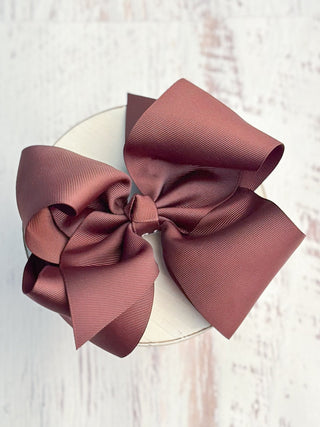 6.5" Texas Size Grosgrain Hair Bow | Alligator or French Clip