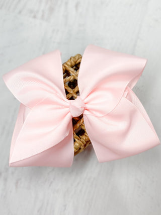 6.5" Texas Size Grosgrain Hair Bow | Alligator or French Clip
