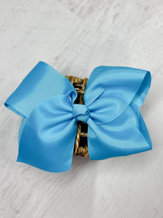 6.5" Texas Size Grosgrain Hair Bow | Alligator or French Clip