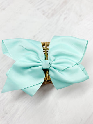 6.5" Texas Size Grosgrain Hair Bow | Alligator or French Clip