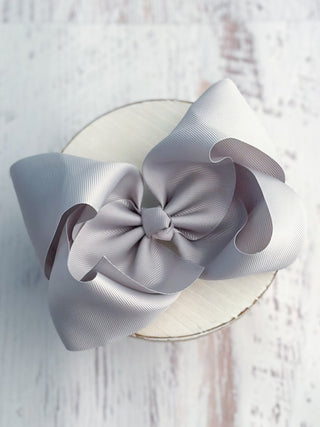 6.5" Texas Size Grosgrain Hair Bow | Alligator or French Clip