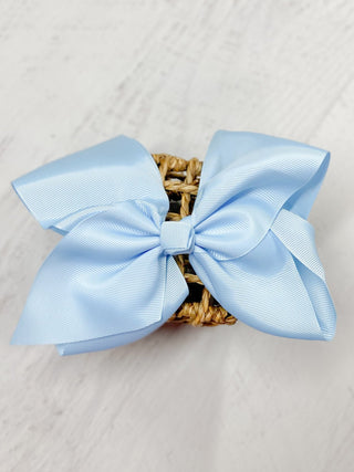 6.5" Texas Size Grosgrain Hair Bow | Alligator or French Clip