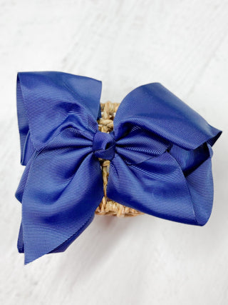 6.5" Texas Size Grosgrain Hair Bow | Alligator or French Clip